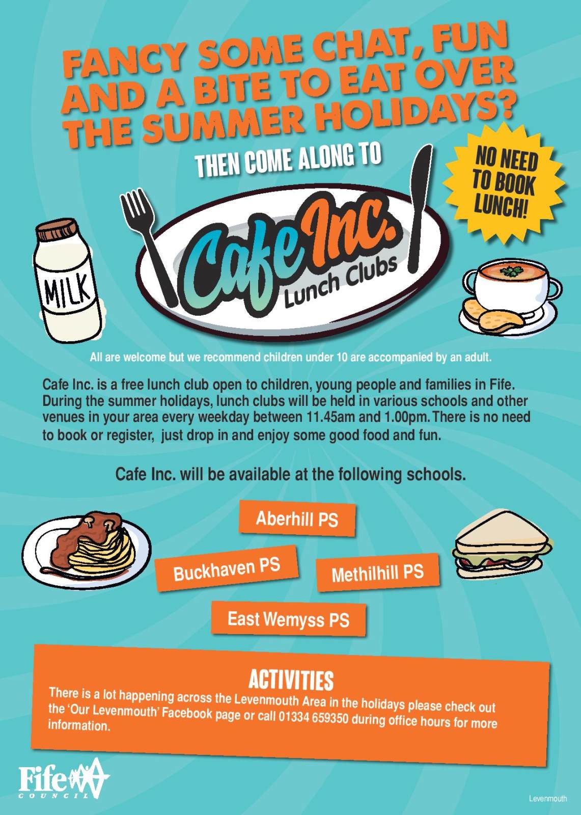 Levenmouth Academy Summer Lunch Club